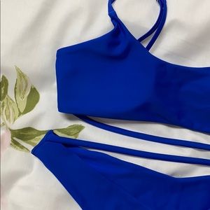 Sexy blue bikini!